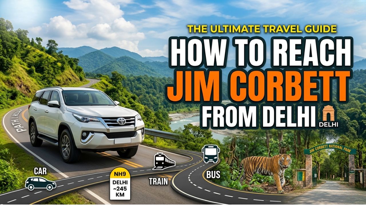 How to Reach Jim Corbett from Delhi